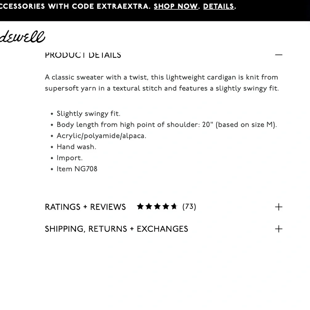 Madewell Mayfair Sweater Cardigan in Hthr Pine - Picture 4 of 12